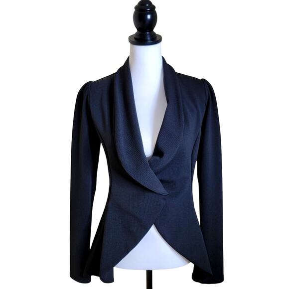 NEW Fashion Nova Blazer, Size Small Black, Business Casual Jacket - Picture 1 of 10